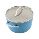 Set de Ollas y Sartenes KitchenAid de ceramica 10 Piezas (84815) Azul - Imagen 2