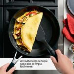 Set de Sartenes KitchenAid Anodizado Duro 2 Piezas, 8.25"/10" (84803) Negro Onix - Imagen 2