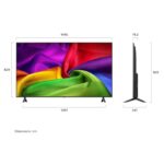 LG 65 NANO 4K UHD AI NU80 SMART TV webOS, 65NU800BPSB