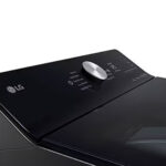 LG Lavadora Carga Superior AI DD WT22OBTX6 TurboWash con Perilla + Panel LED táctil 22kg, Negro Onix