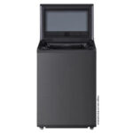 LG Lavadora Carga Superior WT23PBTX6A con Perilla + Panel LED táctil 23kg, Negro Platino