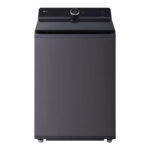 LG Lavadora Carga Superior WT23PBTX6A con Perilla + Panel LED táctil 23kg, Negro Platino