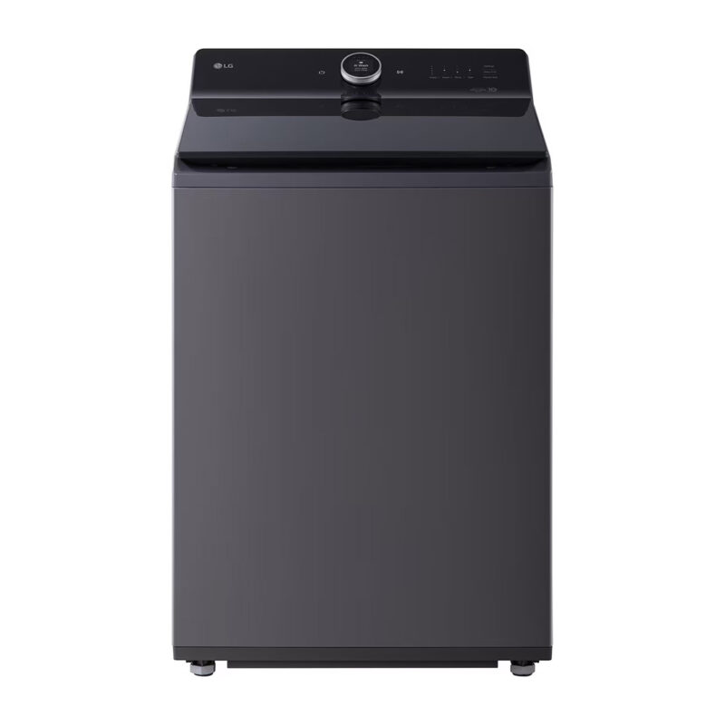 LG Lavadora Carga Superior WT28EGTX6 AI DD TurboWash 3D con Panel LCD + LED 28kg, Grafito