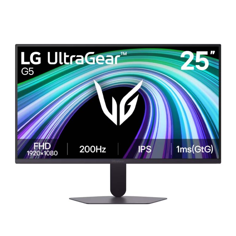 LG Monitor Gaming de 25 pulgadas, FHD (25G523B-B) 200Hz UltraGear
