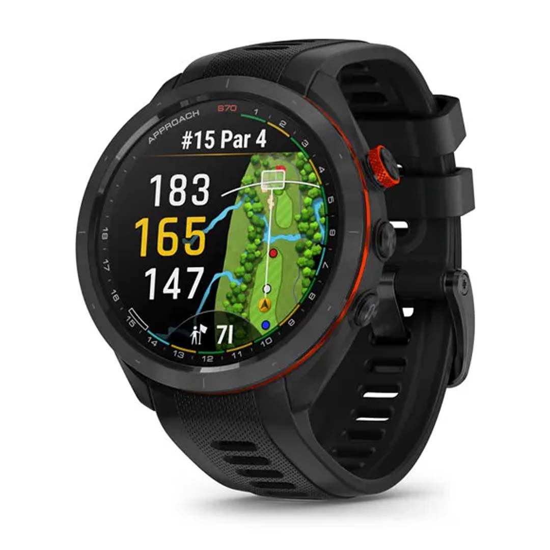 Mesa de trabajo 1(1) Reloj Inteligente Garmin Approach S70 47 mm (010-02746-02) - Black/Red - Imagen 1