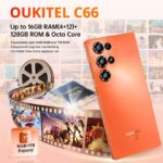 Oukitel C66 4G 8GB/256GB 5000mAh, Orange.