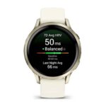 Reloj Inteligente Garmin Venu 4 41mm (010-03013-00) - Lunar Gold / Bone - Imagen 2