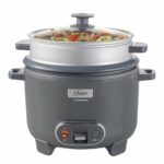 Oster Arrocera 3en1 12 Tazas CKSTRC12DFSKE con Función de Sofrito, Vaporera, Recubrimiento Antiadherente DiamondForce.