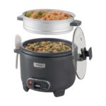 Oster Arrocera 3en1 12 Tazas CKSTRC12DFSKE con Función de Sofrito, Vaporera, Recubrimiento Antiadherente DiamondForce.