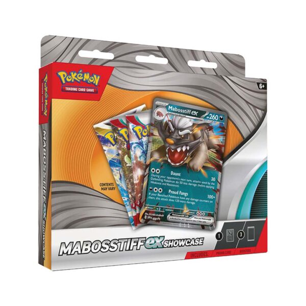 Pokemon Cartas MabosstiffEX, Showcase