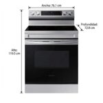 Cocina Eléctrica Samsung 5 Quemadores (NE63F6311SR/AP) SmartThings Wi-Fi - Imagen 2