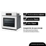 Horno de pared inteligente Samsung NV7000C - White (NV51CB700S12AA) - Imagen 3