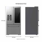 Samsung Refrigerador French Door Auto View 28.5 cu.ft (RF80H30CETED), Silver